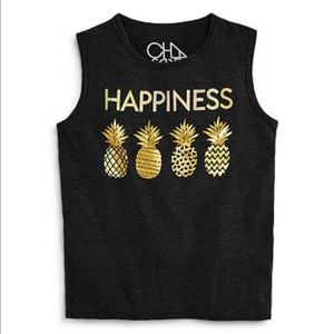 Chaser Happiness Tank Girls Size 8